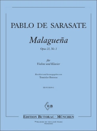 Malaguena op.21,1 f�r Violine und Klavier