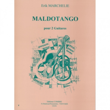 Maldotango pour 2 guitares partition et parties