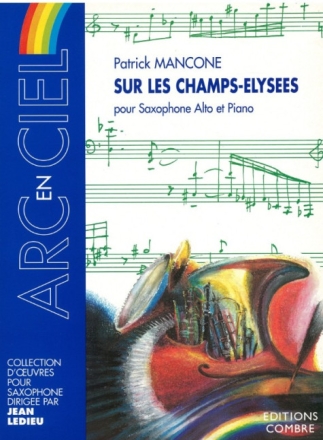 MANCONE Patrick Sur les champs Elys�es saxophone et piano Partition