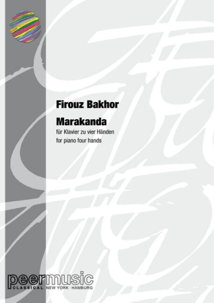 Marakanda f�r Klavier zu 4 H�nden