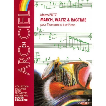March, Waltz and Ragtime pour trompette et piano