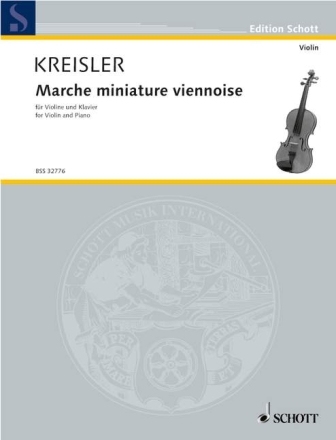 Marche miniature viennoise Nr. 6 f�r Violine und Klavier