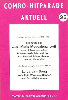 Maria Magdalena + La La La Song: f�r Combo