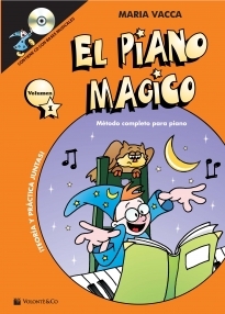 Maria Vacca, El Piano Magico Klavier Buch + CD