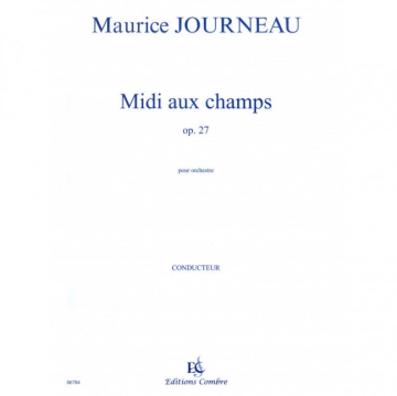 Maurice Journeau, Midi aux champs Op.27 Pastorale ORCHESTRE partition