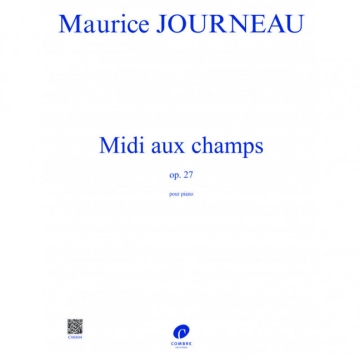 Maurice Journeau, Midi aux champs Op.27 Pastorale PIANO partition