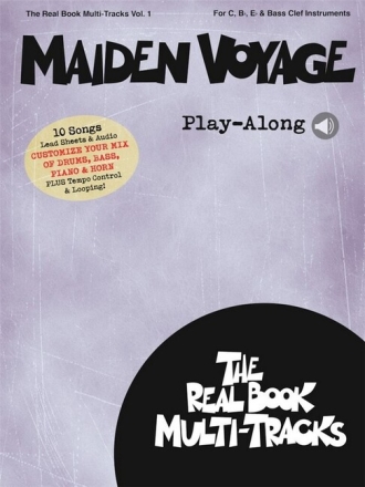Mayden Voyage - Real Book Multi-Tracks vol.1 (+audio access): for all instruments