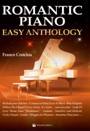 MB824  Franco Concina, Romantic Piano - easy Anthology f�r Klavier