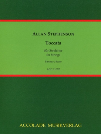 Stephenson, Allan, Toccata f�r Streicher Streichorchester Studienpartitur