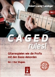 9783756838295 Caged Rules - Gitarrenspielen wie die Profis
