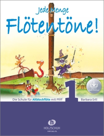 Jede Menge Fl�tent�ne Band 1 (+Online Audio) f�r Altblockfl�te