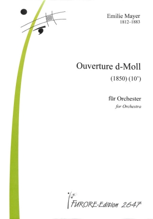 Ouverture d-Moll (1850) f�r Orchester Partitur