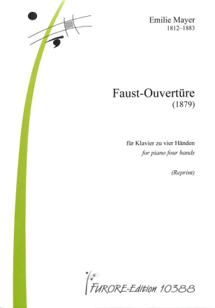 Faust-Ouvert�re f�r Klavier zu vier H�nden