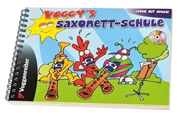 Voggys Saxonet-Leerboek (CD) - NL