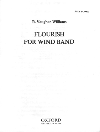 Flourish  for concert Band  score