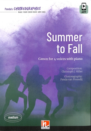 Summer to Fall (+APP) for 4 voices with piano score