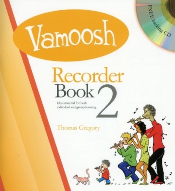 Vamoosh Recorder Book 2 (+CD) for soprano recorder