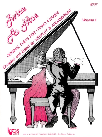 Twice as nice vol.1 for piano 4 hands