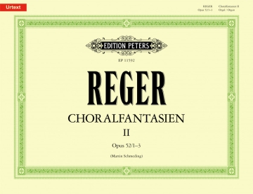 Choralfantasien op.52/1-3 Band 2 f�r Orgel (Text in dt/en)