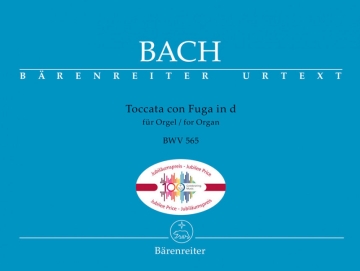 Toccata con Fuga in d BWV 565 f�r Orgel