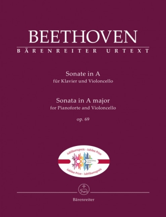 Sonate in A op.69 f�r Klavier und Violoncello