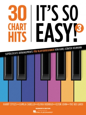 30 Charthits - It's so easy! Vol. 3 f�r Klavier