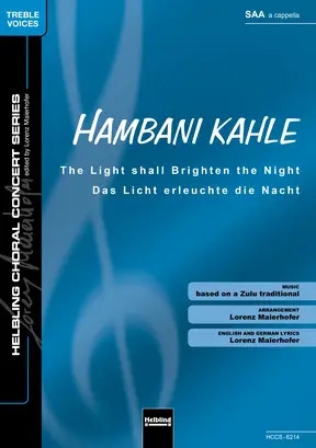 Hambani kahle SAA  Chor|Einzel