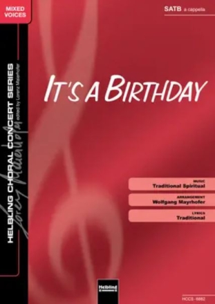 It's a Birthday SATB  Chor|Einzel