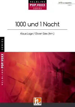 POP.VOXX - 1000 und 1 Nacht SATB  Chor|Einzel