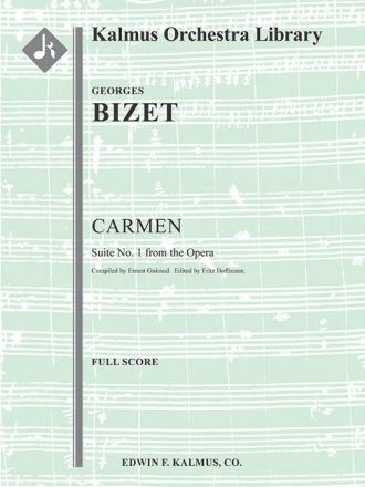 Carmen - Suite No. 1 for orchestra full score