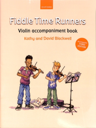 Fiddle Time Runners for violin and piano violin accompaniment book