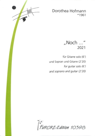 Noch... f�r Gitarre solo und Sopran und Gitarre