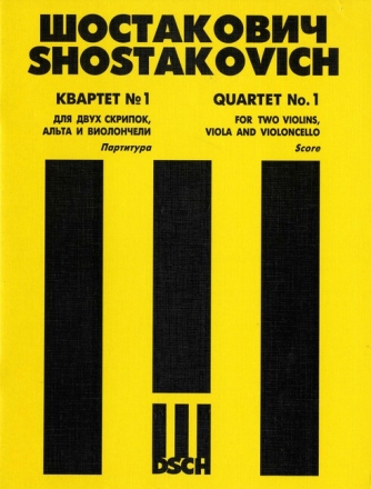 Streichquartett Nr. 1 Streichquartett Partitur