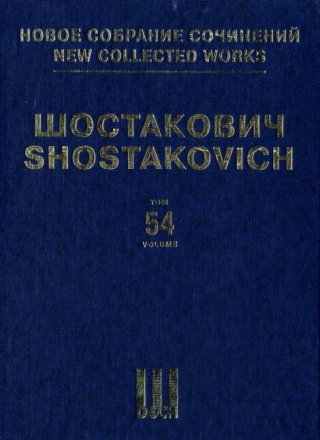 Neue Gesamtausgabe Bd. 054 Volume 54 Soli, Chor und Orchester Partitur