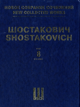 Neue Gesamtausgabe Bd. 008 op. 65 Volume 8 Orchester Partitur