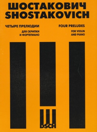Four Preludes op. 34 Violine und Klavier