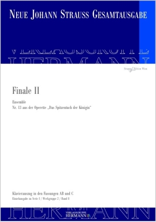 Das Spitzentuch der K�nigin - Finale II Gesang und Orchester Klavierauszug
