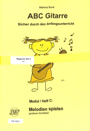 ABC Gitarre - Beginner Set 2 f�r Gitarre Set mit 3 B�nden(FMV1011, 1001 und 1002)