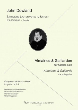 Almaines & Galliarden f�r Gitarre solo