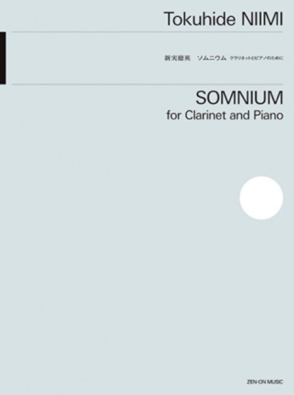 Somnium Klarinette und Klavier Partitur und Stimme