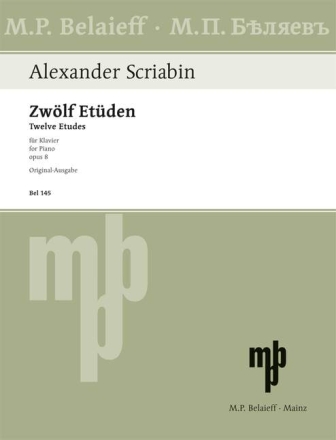 12 Et�den op.8 f�r Klavier