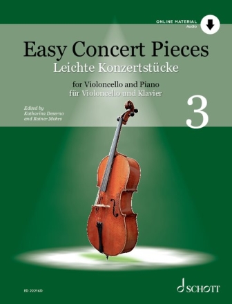 Leichte Konzertst�cke Band 3 Violoncello und Klavier