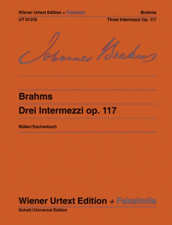 3 Intermezzi op.117 f�r Klavier