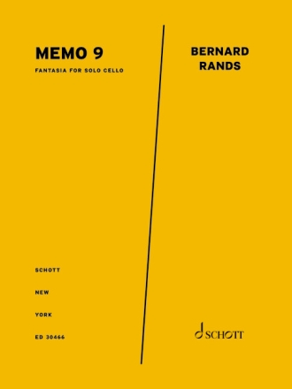 Memo 9 solo Violoncello Partitur