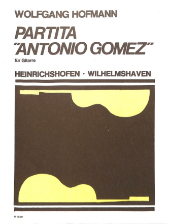 PARTITA ANTONIO GOMEZ FUER GITARRE