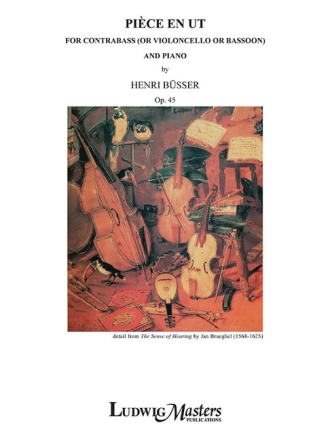 Pi�ce en ut op 45 for contrabass (or violoncello or bassoon) and piano