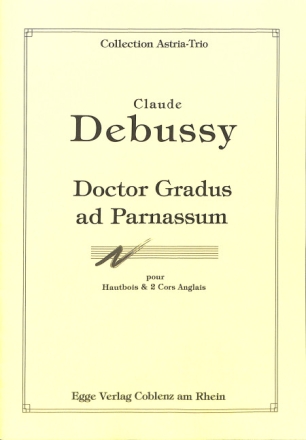 Doctor Gradus ad Parnassum  pour hautbois et 2 cors anglais  partition et parties