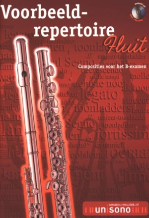 Voorbeeldrepertoire B - Fl�te - Buch und CD