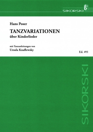 Tanzvariationen �ber Kinderlieder: f�r Klavier mit Tanzanleitungen
