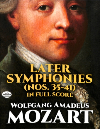 Later Symphonies (nos.35-41) for orchestra full score